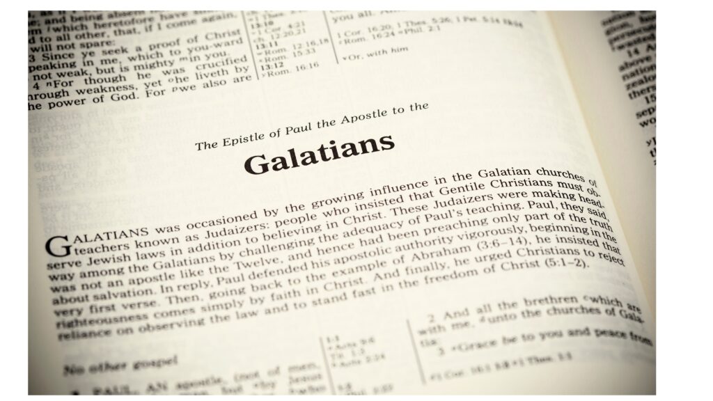 INSIGHTS FROM THE BOOK OF GALATIANS (Chapter 1)