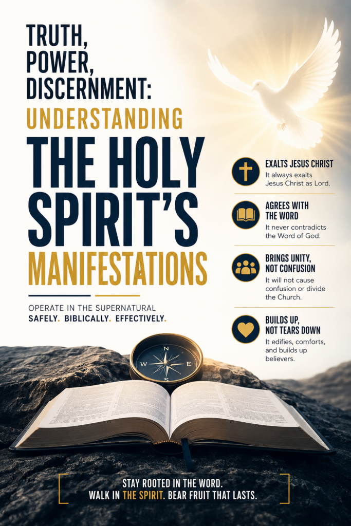 The Manifestations of the Holy Spirit Pt. 2 The Manifestations of the Holy Spirit Pt. 2
