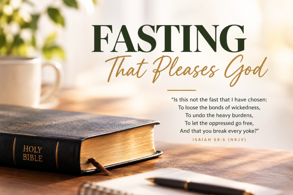 Fasting God’s Way